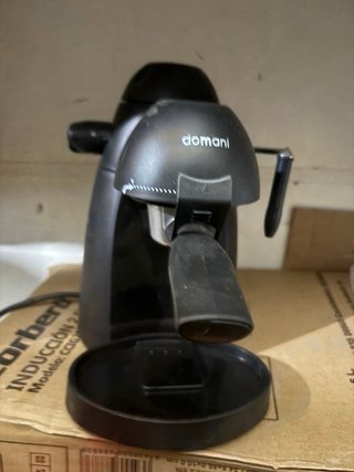 Cafetera Espresso Domani Negra