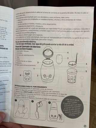 Calentador y Esterilizador Dr. Brown's Deluxe