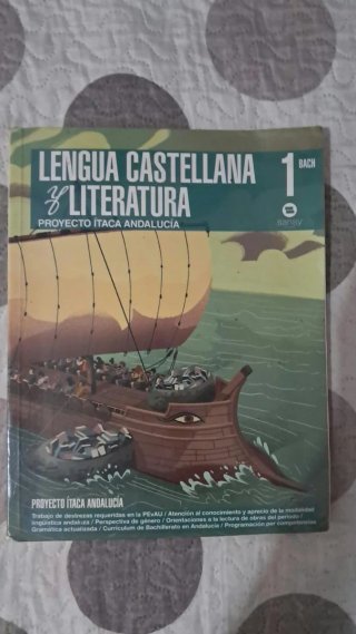 Lengua castellana y literatura, 1 BACH.