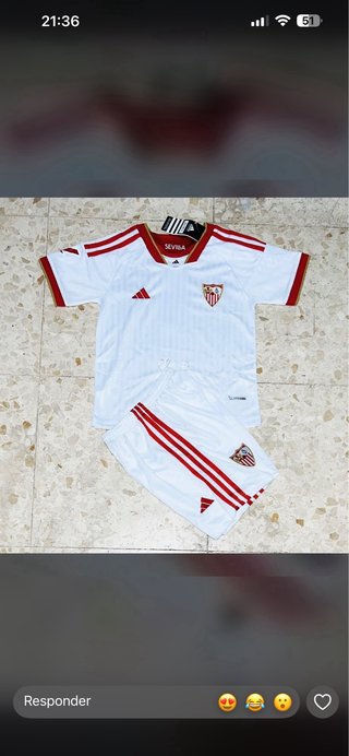 Equipación fútbol
