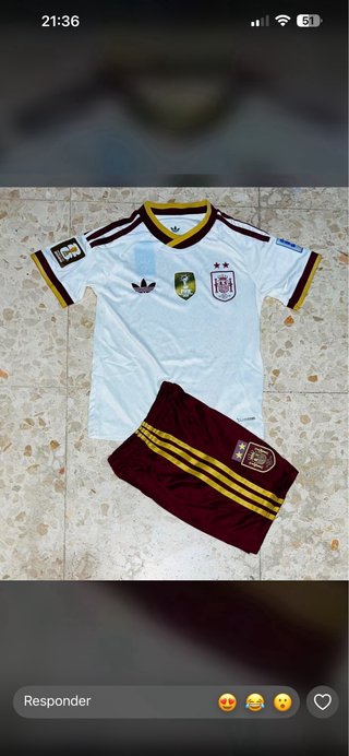 Equipación fútbol