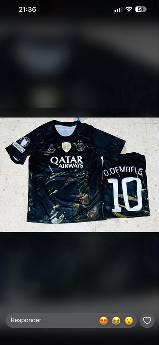 Equipación fútbol