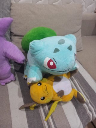 Peluche Pokémon Charmander, Pikachu, Gengar, Raich