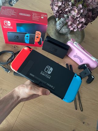 Consola Nintendo Switch PERFECTA Y COMPLETA V.2