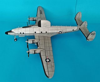 Maqueta Avión C-121 Constellation Construida