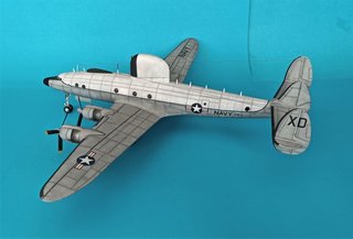 Maqueta Avión C-121 Constellation Construida