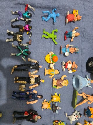 Lote figuras años 80 y 90