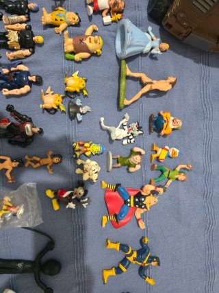 Lote figuras años 80 y 90