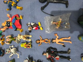 Lote figuras años 80 y 90