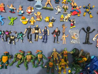 Lote figuras años 80 y 90