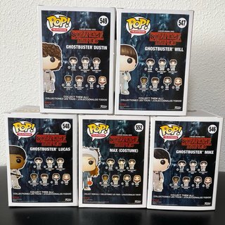 Funko Pop Stranger Things Ghostbusters Set