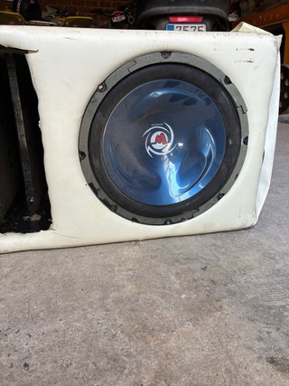 Subwofer con cajón Doble Subwoofer  12 2x250W RMS