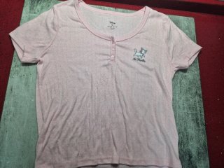 Camiseta Disney de pijama Talla L Rosa