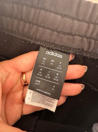 Pantalón corto Adidas mujer negro
