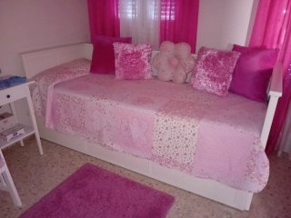 Cama doble blanca Ikea