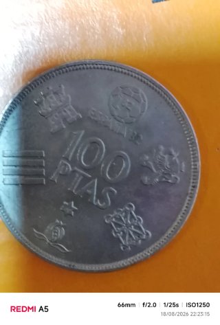 Moneda 100 pesetas Juan Carlos I 1980