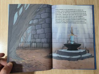 Clásico cuento Disney. Merlín el encatador.Salvat.