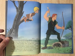 Clásico cuento Disney. Merlín el encatador.Salvat.