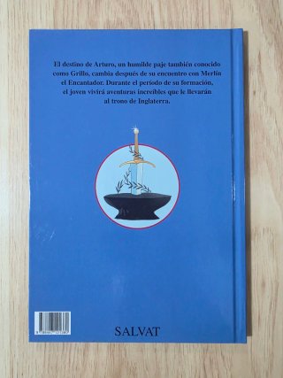 Clásico cuento Disney. Merlín el encatador.Salvat.