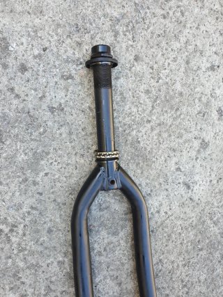 Horquilla Bicicleta Negra