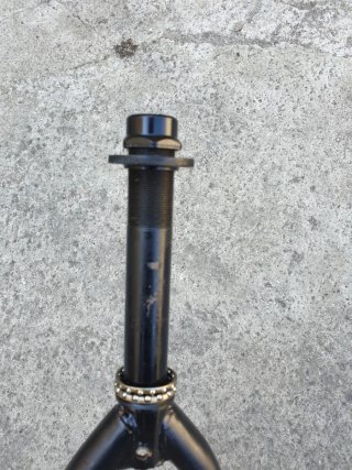 Horquilla Bicicleta Negra