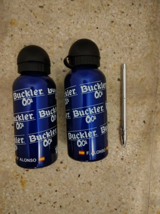 2 Botes de Aluminio Buckler 0,0% F. Alonso