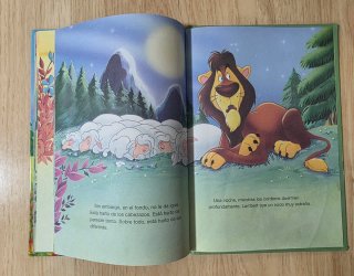 Clásico cuento Disney. Lambert el león tímido.