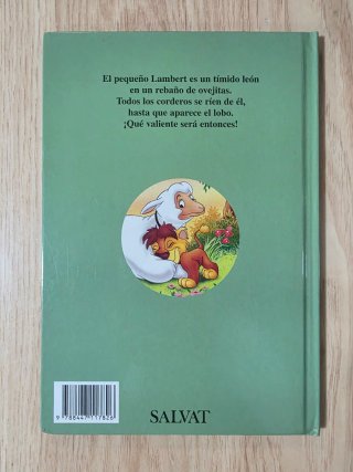 Clásico cuento Disney. Lambert el león tímido.