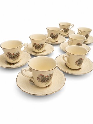 Servizio Tazze e Piatti Imperial Crown