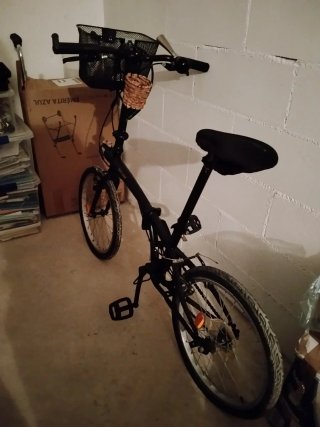 Bicicleta Oxilane Negra Paseo