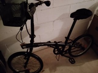 Bicicleta Oxilane Negra Paseo