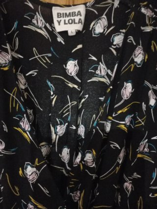 Mono Bimba y Lola Midi Estampado Talla L