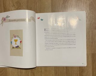 Libro recuerdo Mi primera Comunión 63 paginas