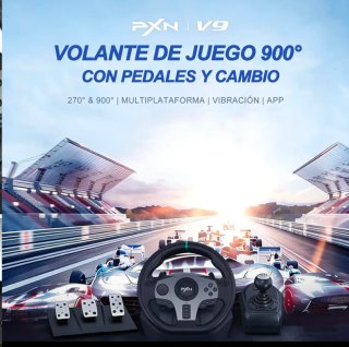 Volante Gaming PXN V9 900° Racing Wheel