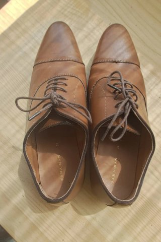 Zapatos Oxford Zara Man Marrón Talla 39