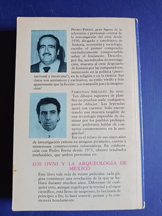 Los ovni y la arqueología de México. 1978