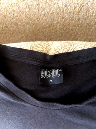 Camiseta AC/DC Negra