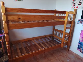 Litera de madera