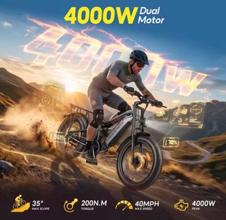 Bicicleta Eléctrica HIKNIGHT H6PRO Fat Bike