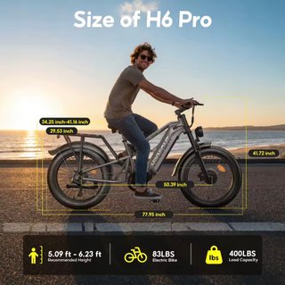 Bicicleta Eléctrica HIKNIGHT H6PRO Fat Bike