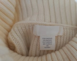 Jersey H&M cuello alto beige