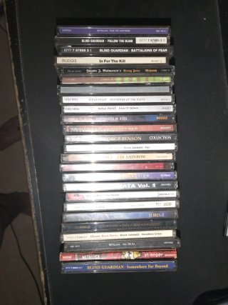 Lote de 25 CDs Rock/Metal Antiguo (SOLO ENVIO)