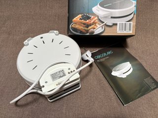 Gofrera Cecotec Fun Gofrestone Round 1000W | Caja