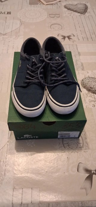 Zapatillas Lacoste Azul/Gris