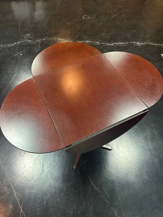 Mesa auxiliar cuadrada madera etimoe
