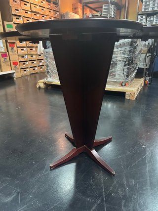Mesa auxiliar cuadrada madera etimoe