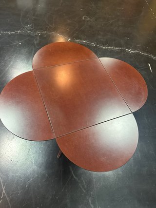Mesa auxiliar cuadrada madera etimoe