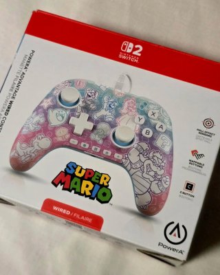Mando PowerA Nintendo Switch 2 Super Mario