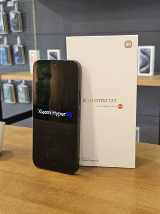 XIAOMI 17T 256GB NEGRO 12 RAM - 8 CICLOS