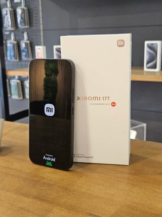 XIAOMI 17T 256GB NEGRO 12 RAM - 8 CICLOS